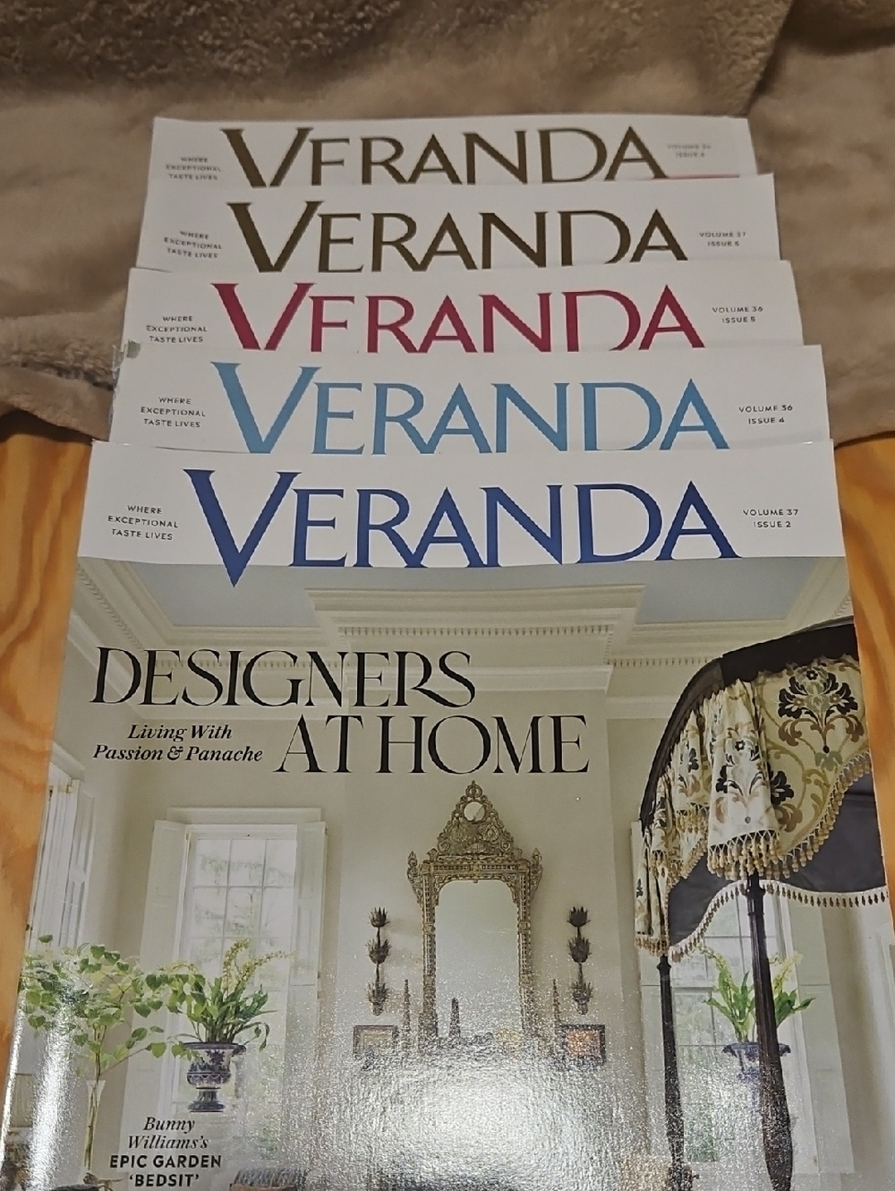 Veranda Magazine Set Of Five-